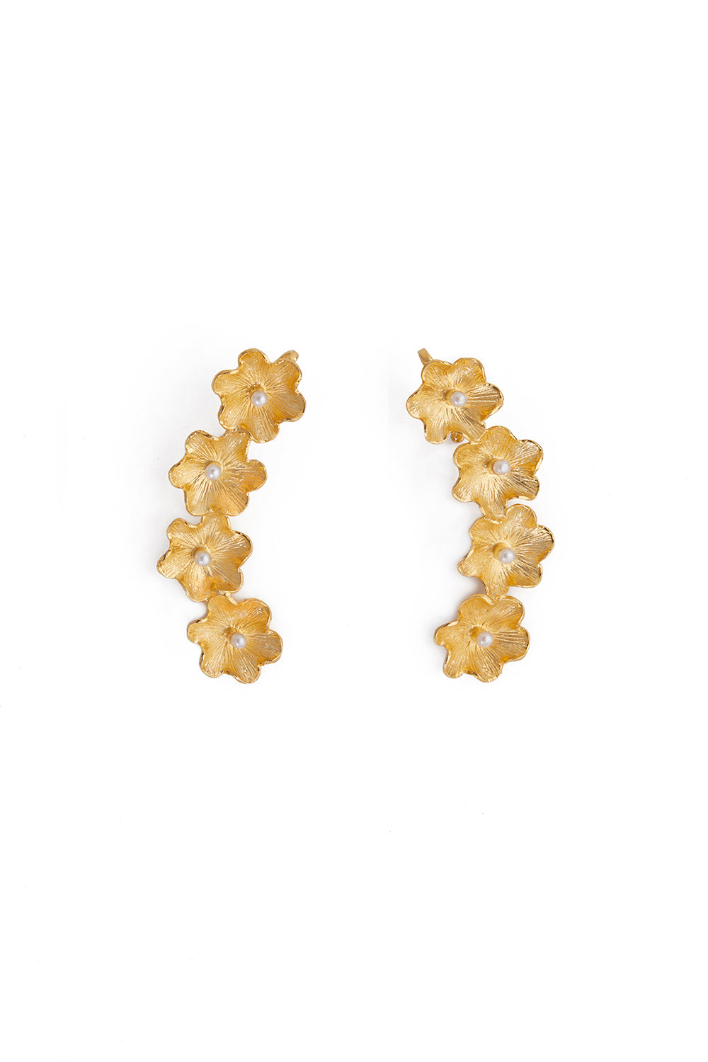 Golden Garland Ear Cuff