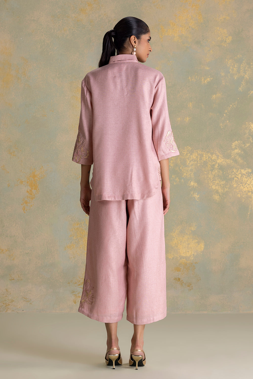 Golden Grace shirt Co-ord