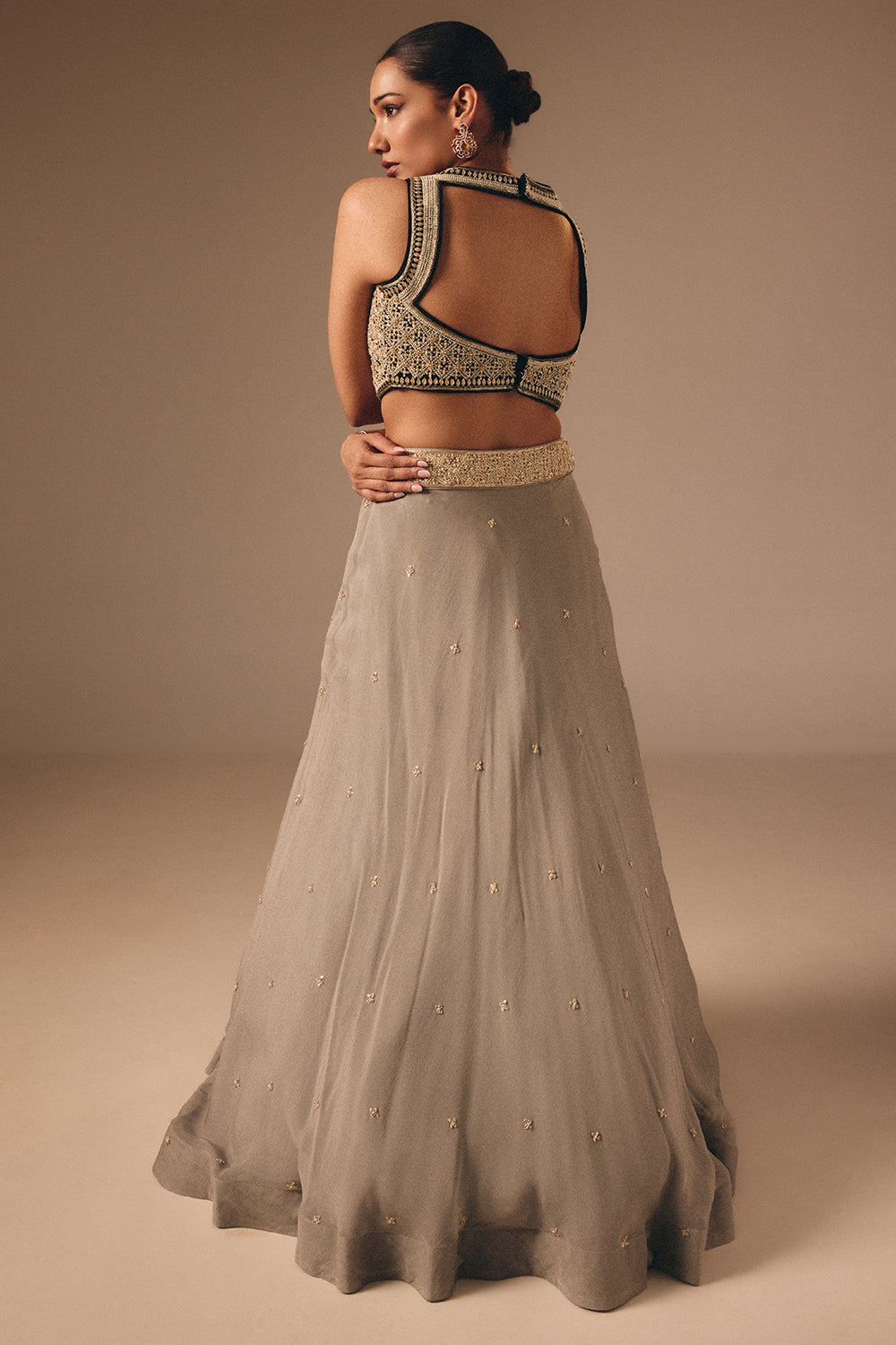 Green Lehenga Set