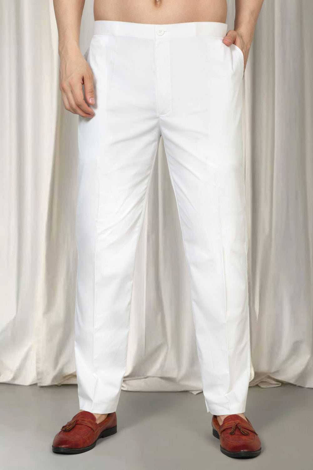 Harsh Mirror Embroidered Kurta With Back Elastic Pants