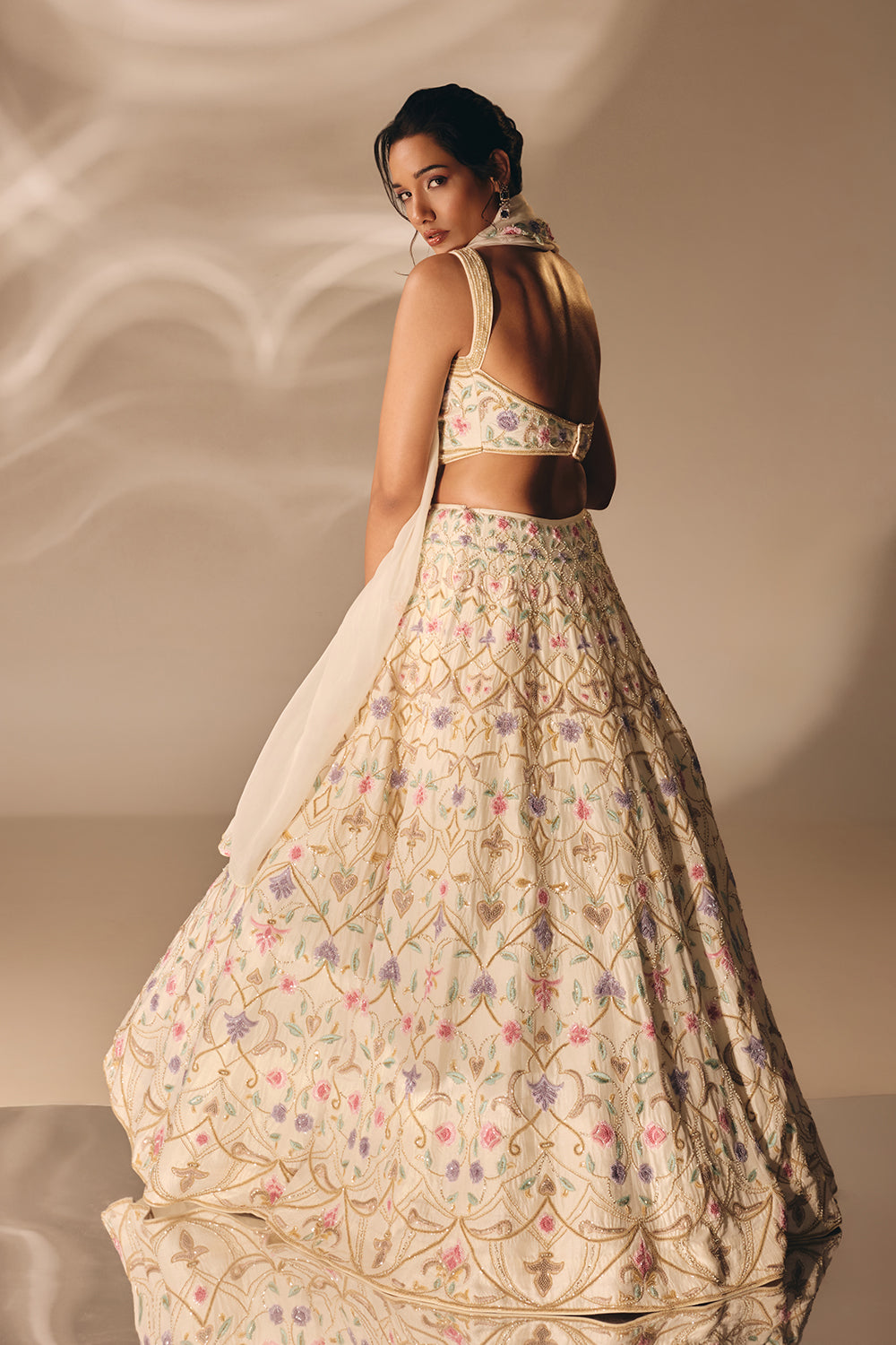 Ivory Bridal Lehenga Set