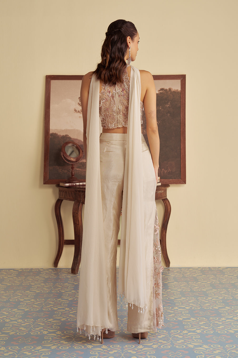 Ivory Mirage kurta set