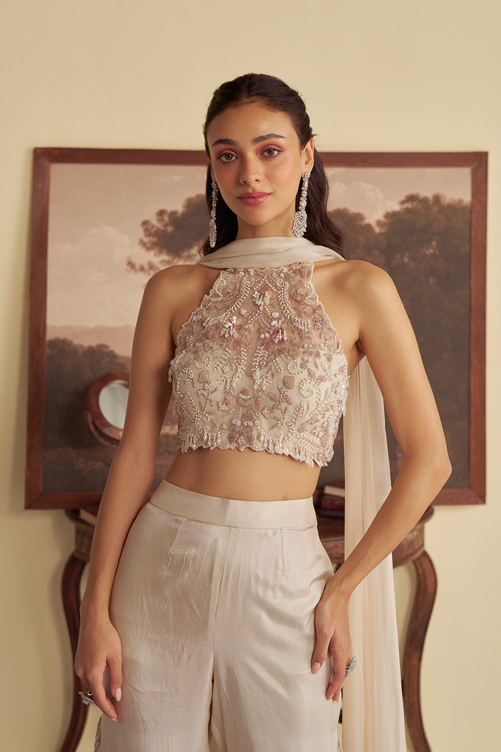 Ivory Mirage kurta set