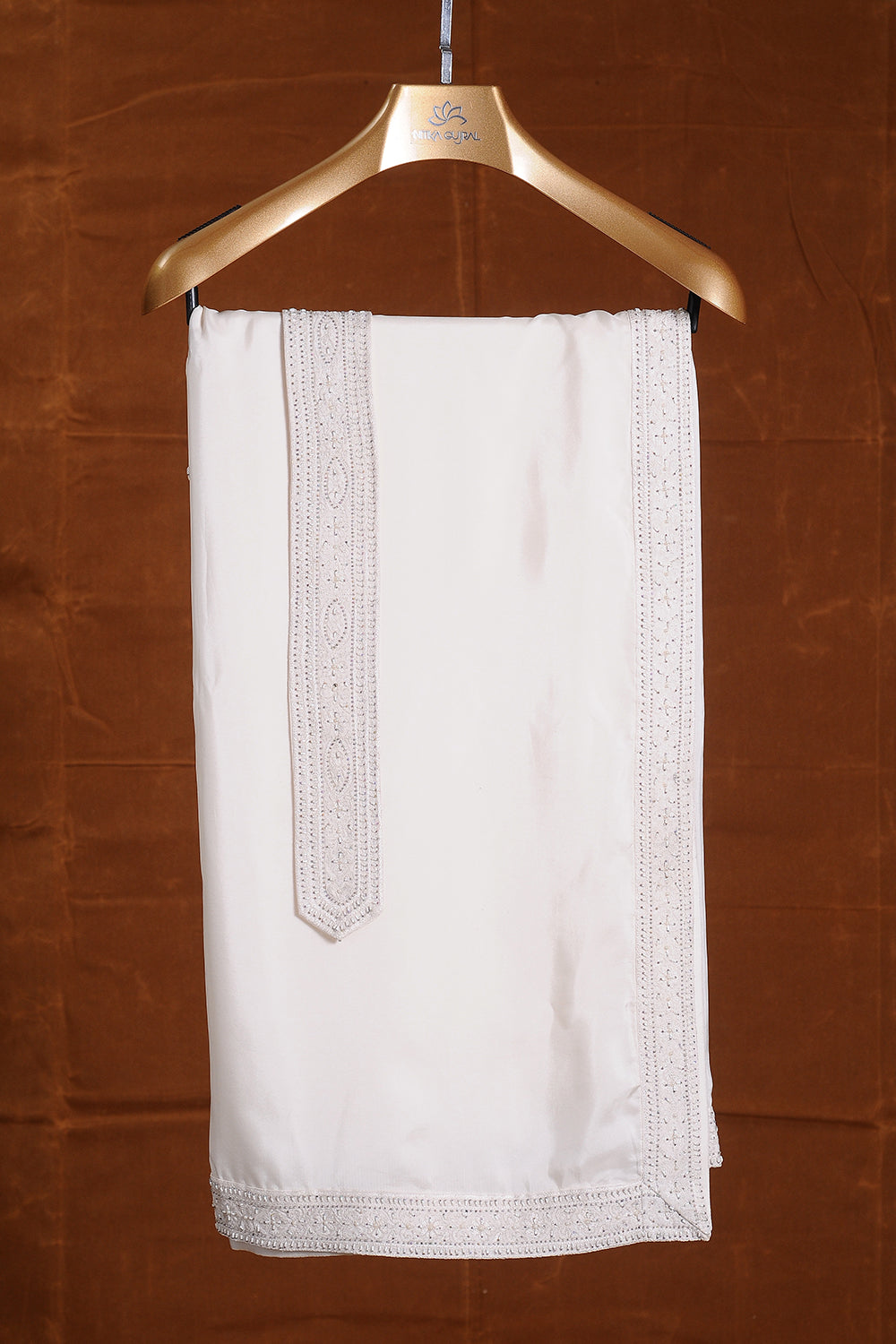 Ivory Sherwani Kurta Trouser Set