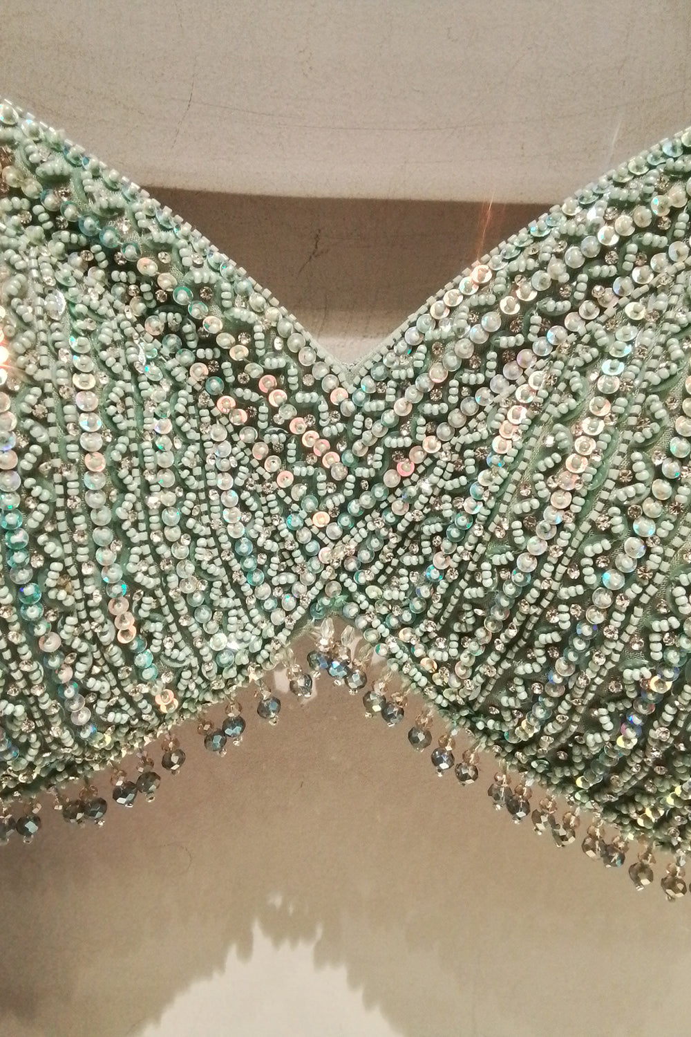 Jade Green Georgette Saree