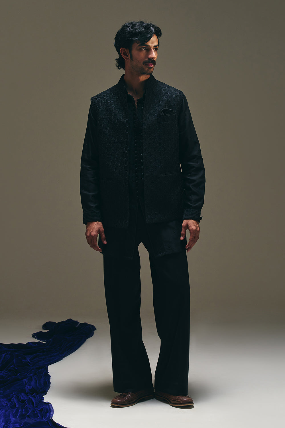 Jharokha Nehru Jacket Set