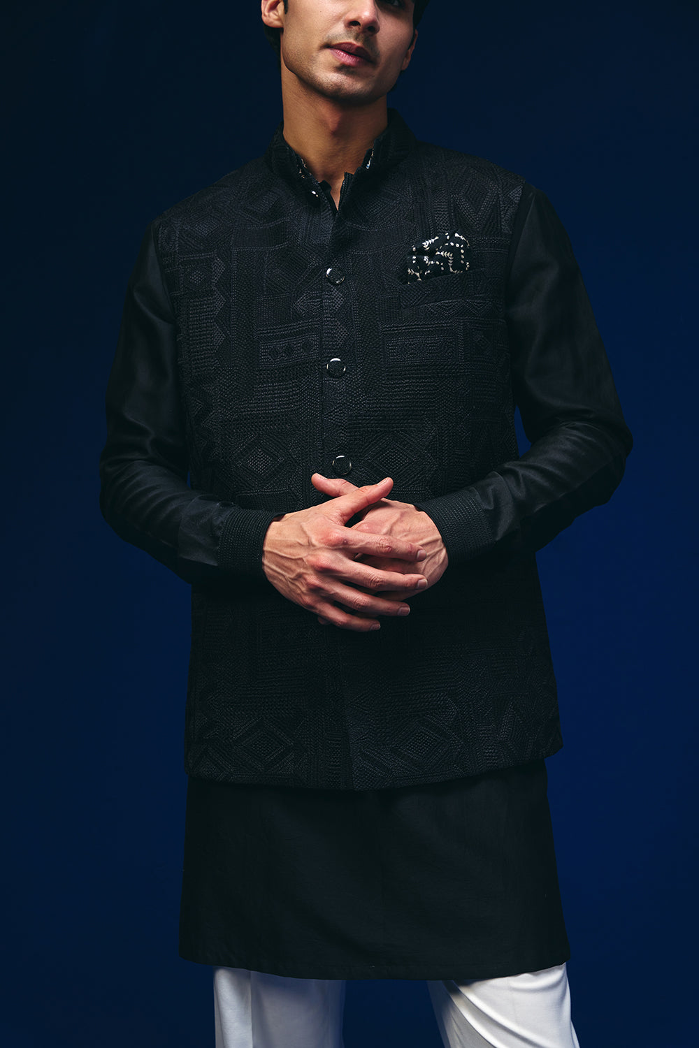 Jibaro Nehru Jacket Set