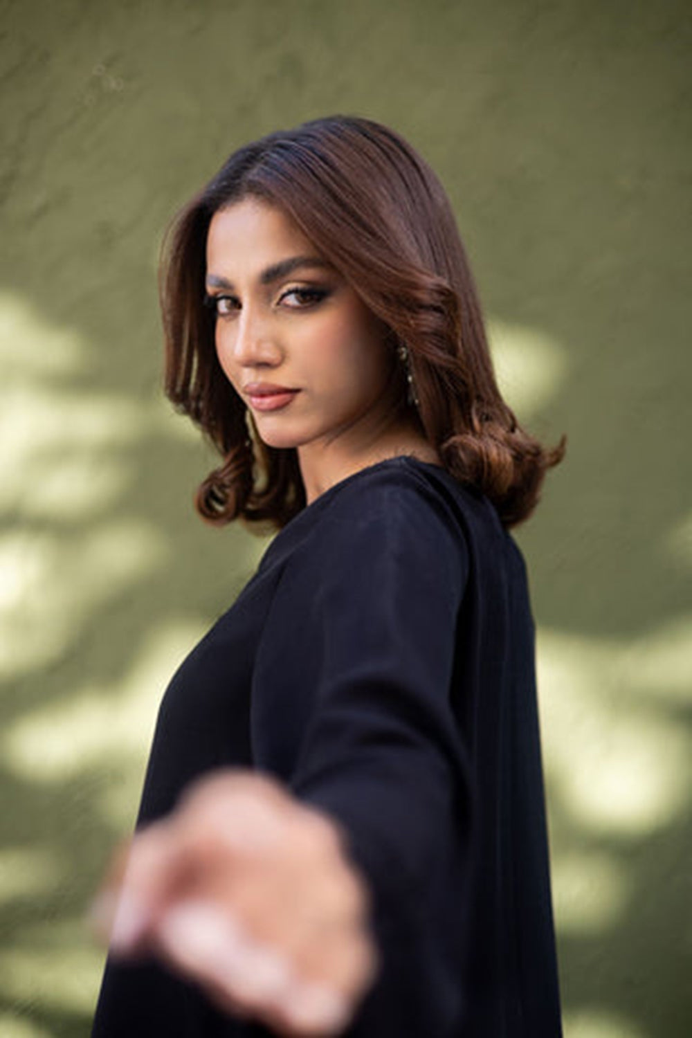 Khushboo & Pankaj Noir Ease Black Kurta Set