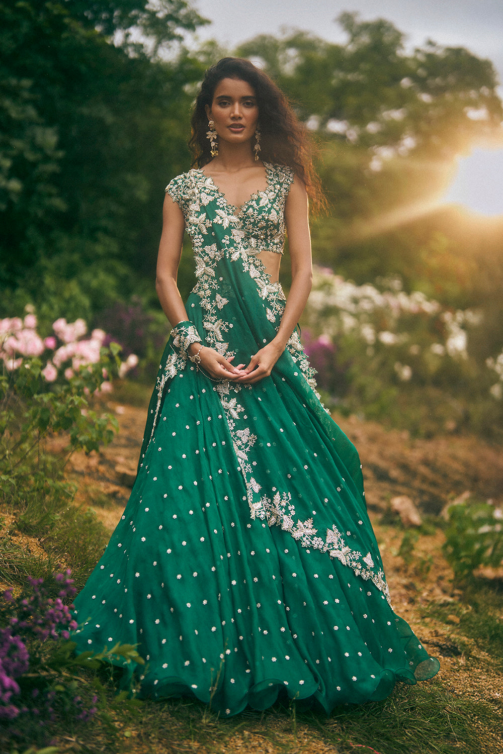 Khwabeeda Chita Pico Skirt Set