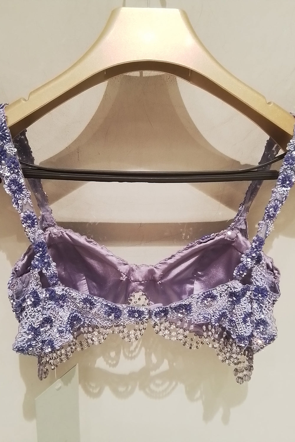 Lilac Drape Saree