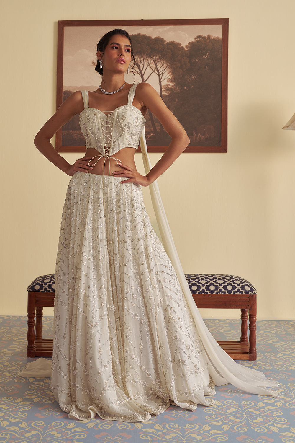 Lily's Embrace lehenga