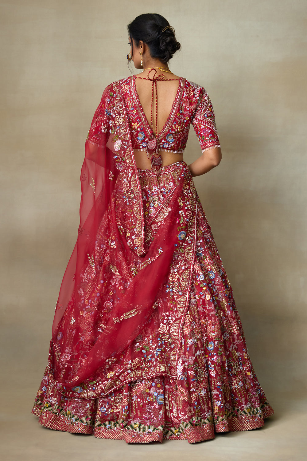 Lovebirds Lehenga Set