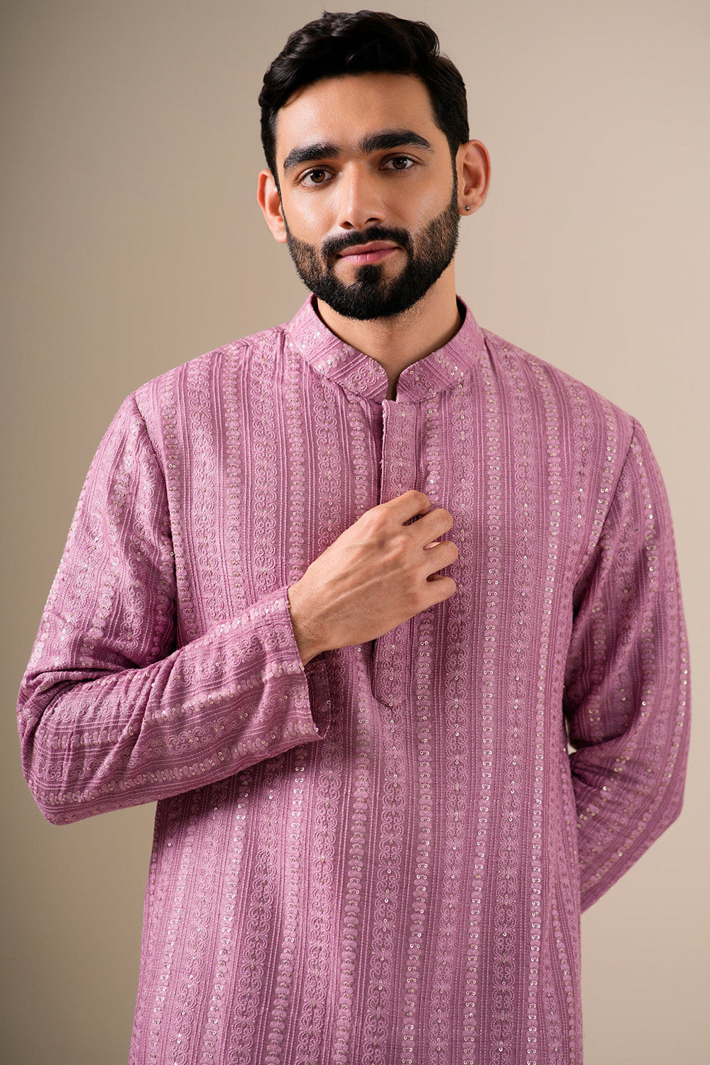 Mauve Twilight Kurta Set