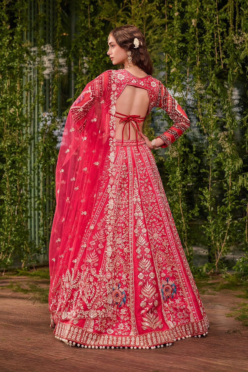 Mayura- The Imperial Peacock Lehenga