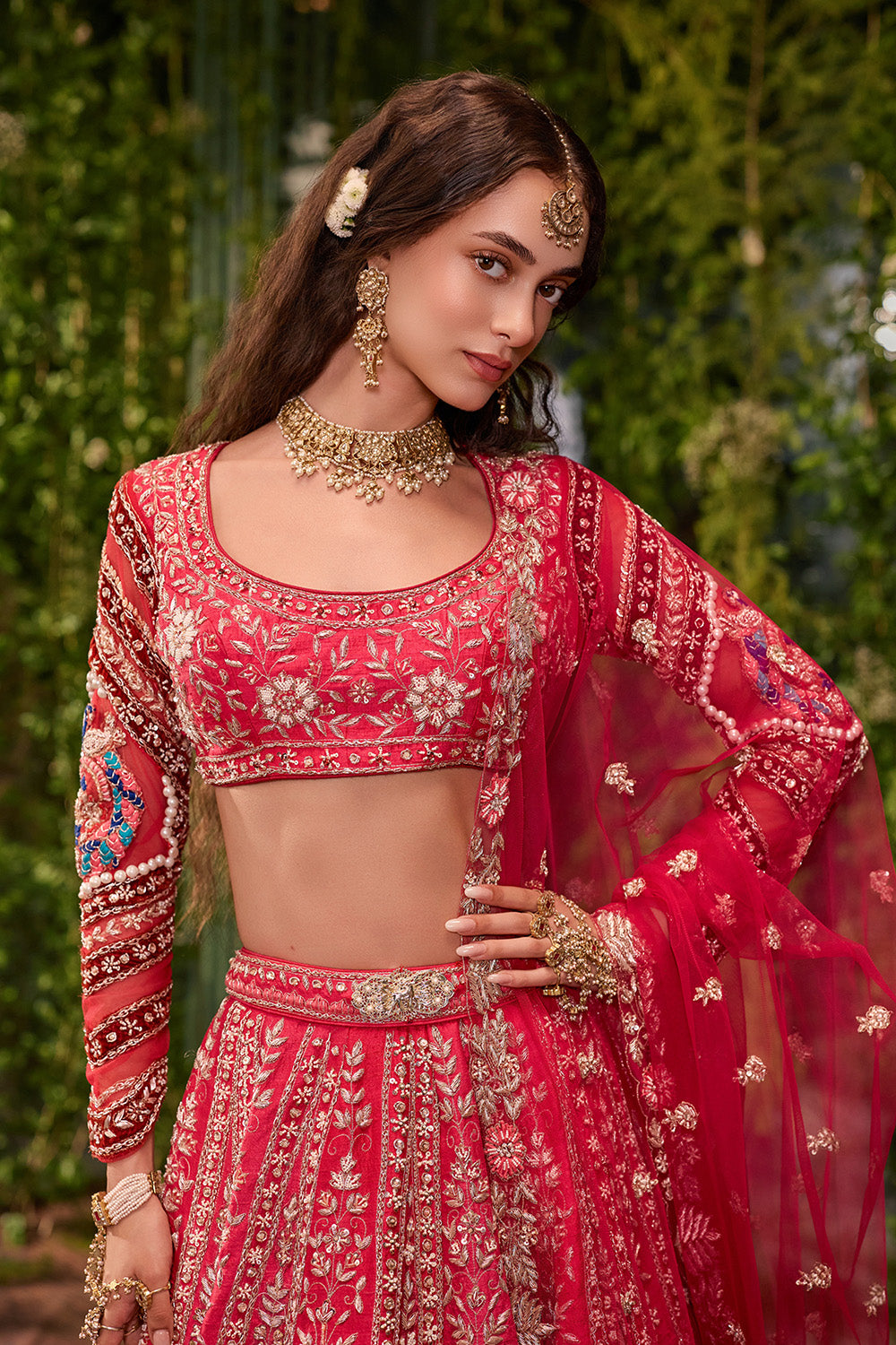 Mayura- The Imperial Peacock Lehenga