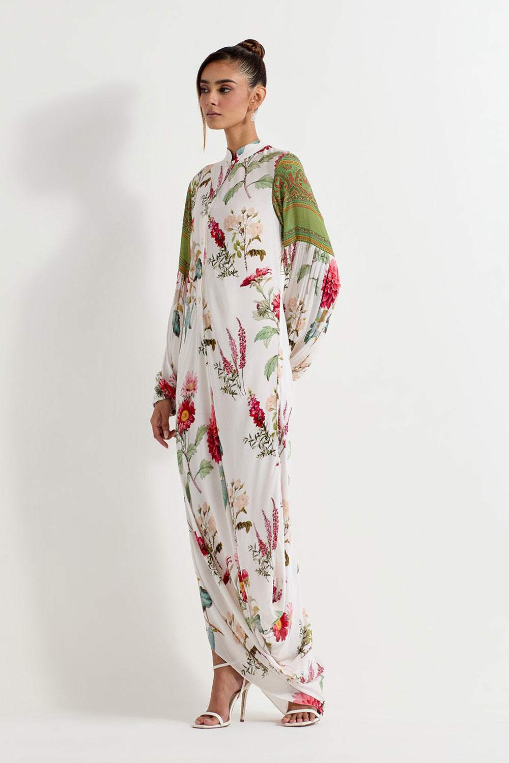 Multi Colour Dress In Georgette