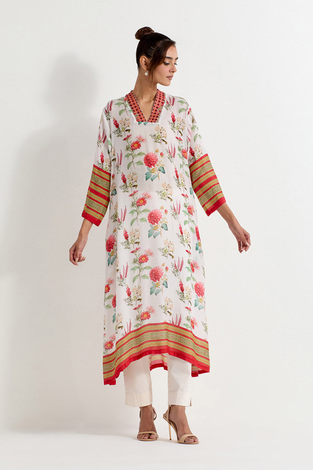 Multi Colour Kurta With Pants