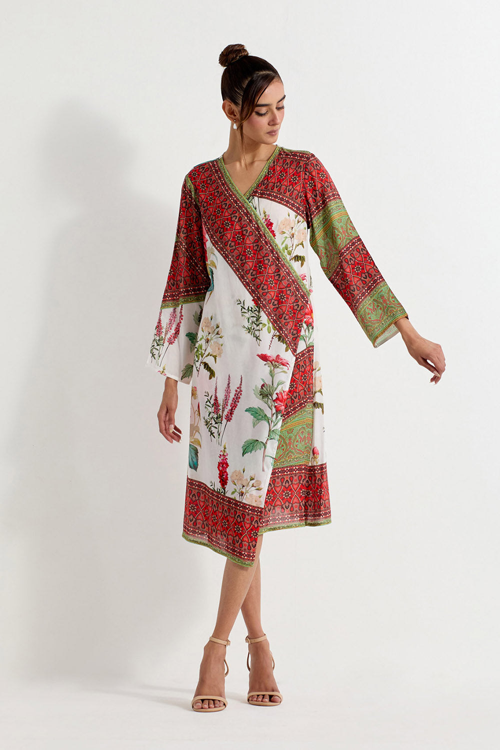 Multi Colour Rayon Dress