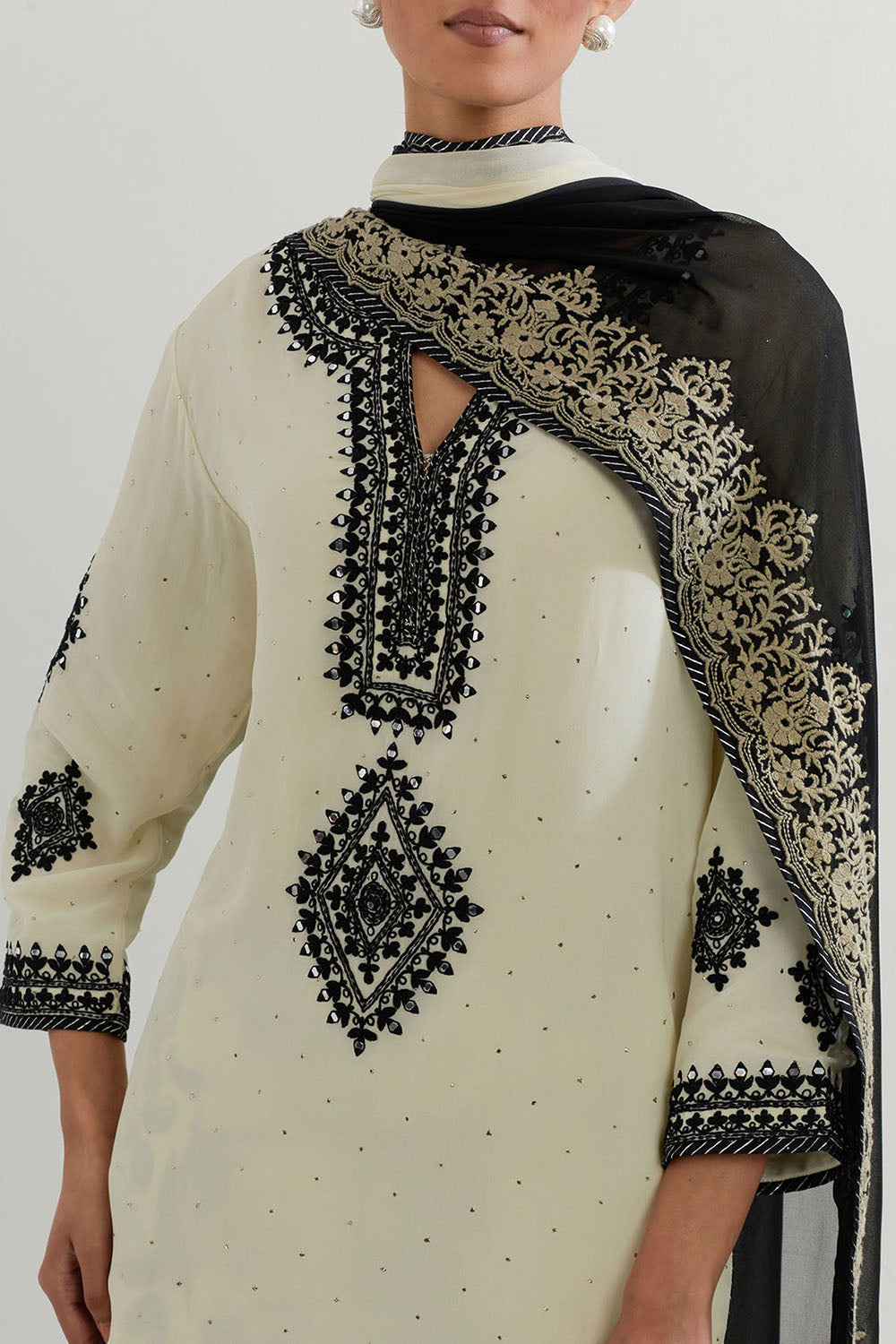 Multi Colour Sharara Set