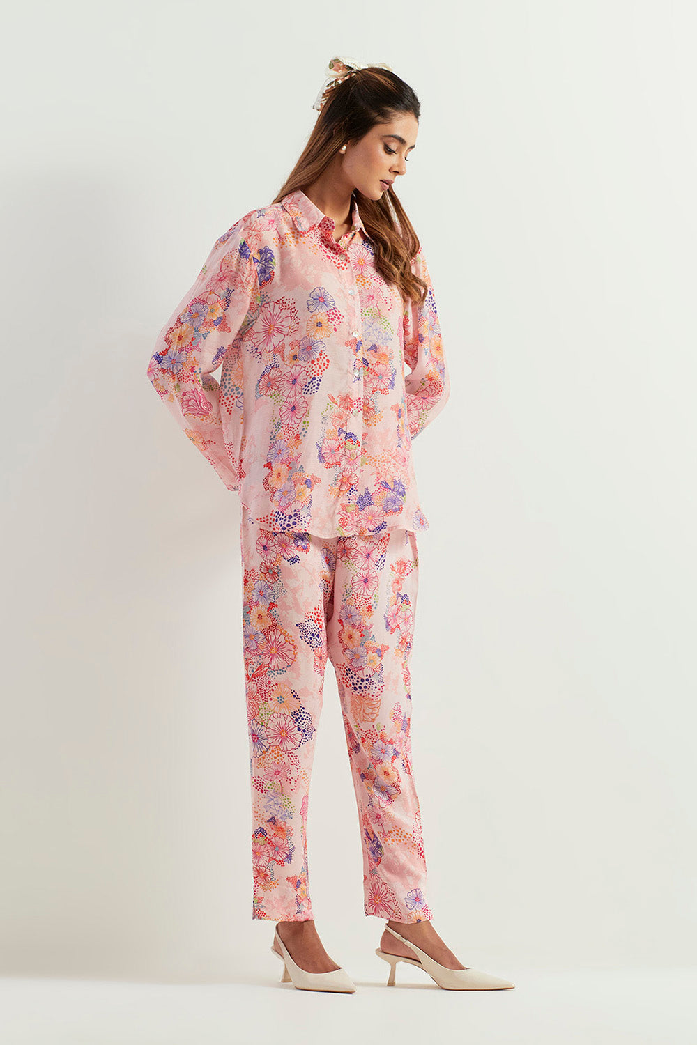 Multi Colour Shirt With Pants