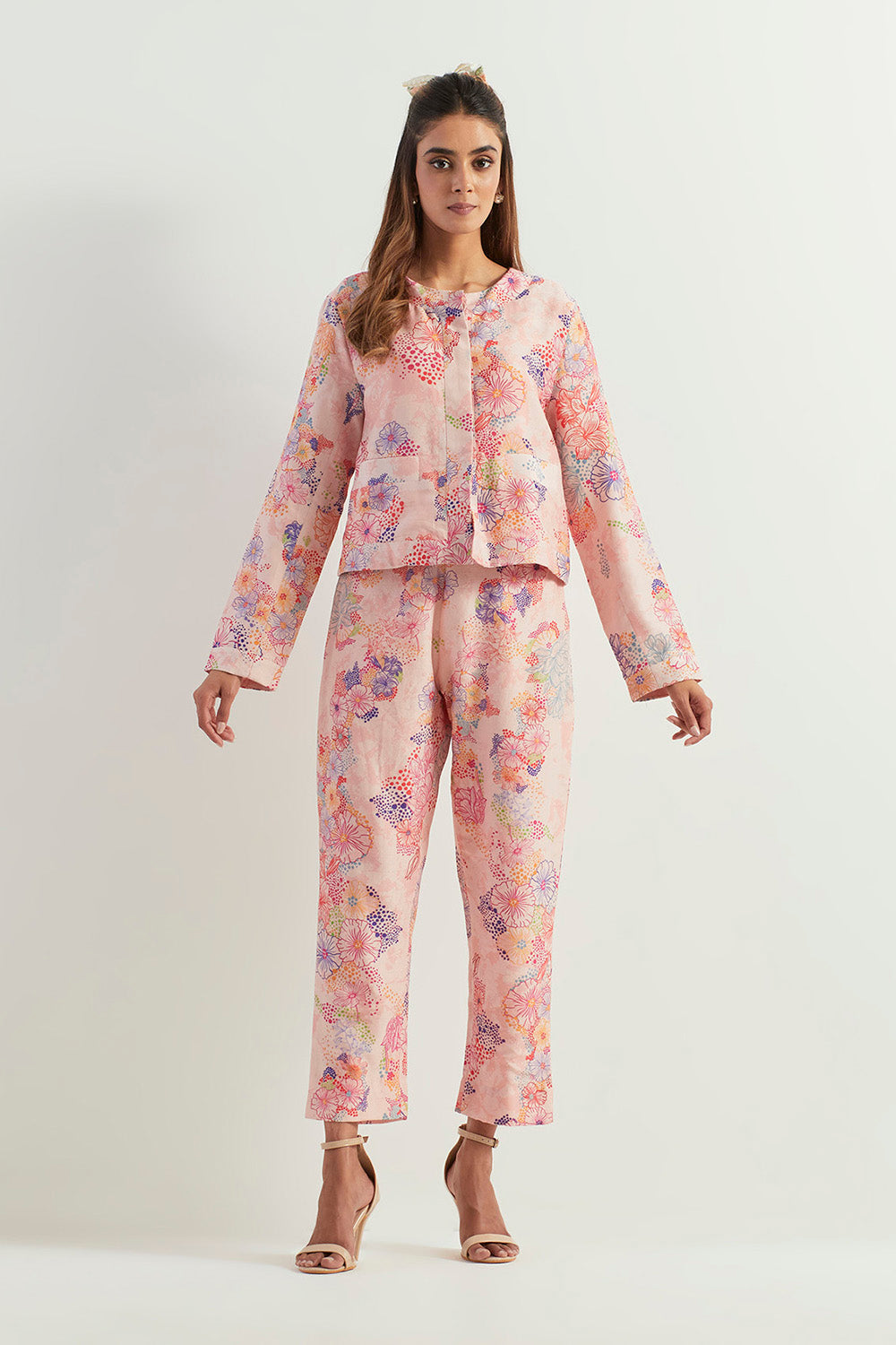 Multi Colour Top With Pants