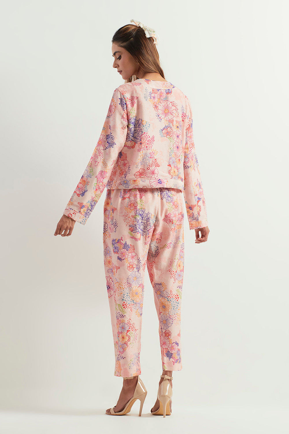 Multi Colour Top With Pants