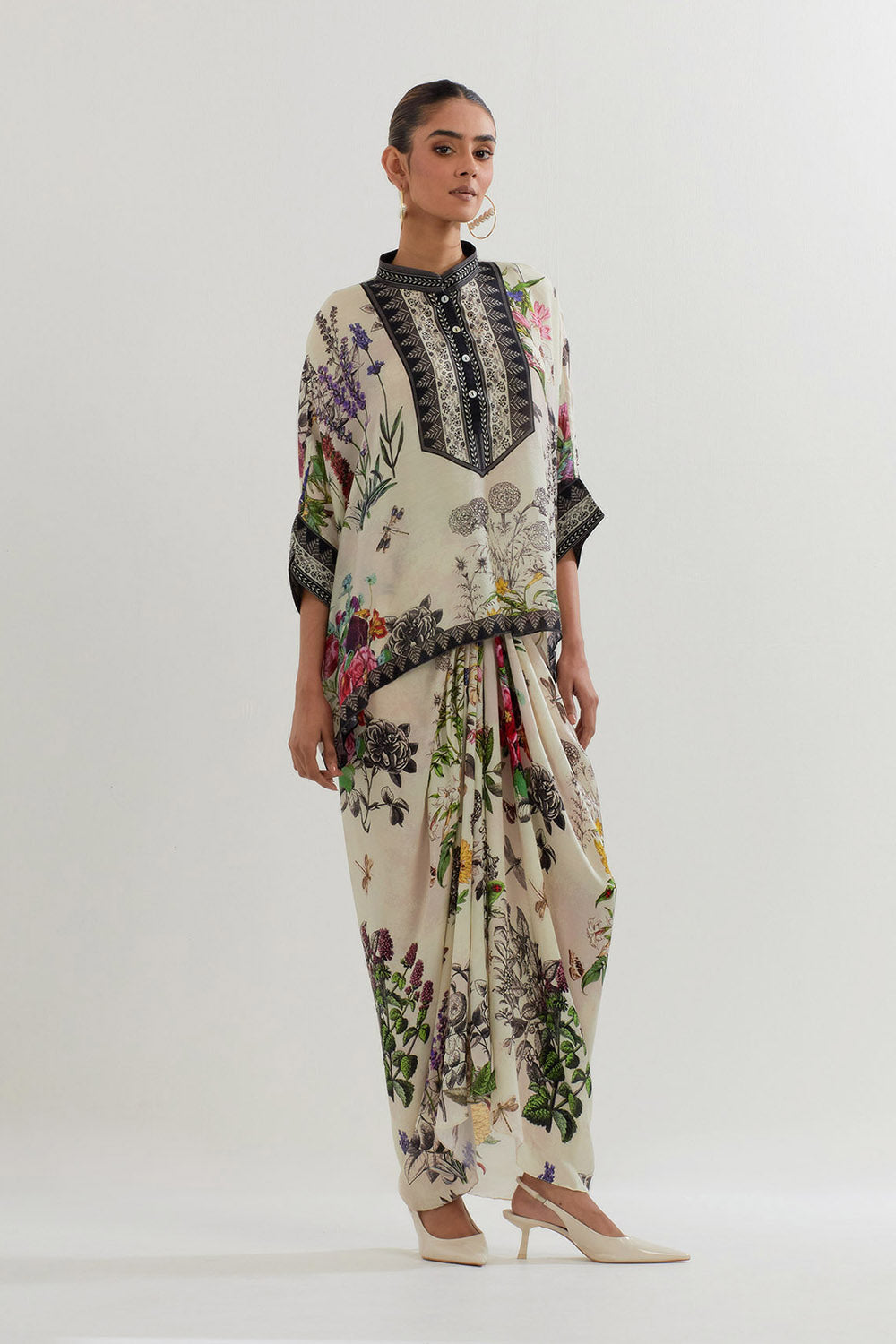 Multi Colour Top With Skirt