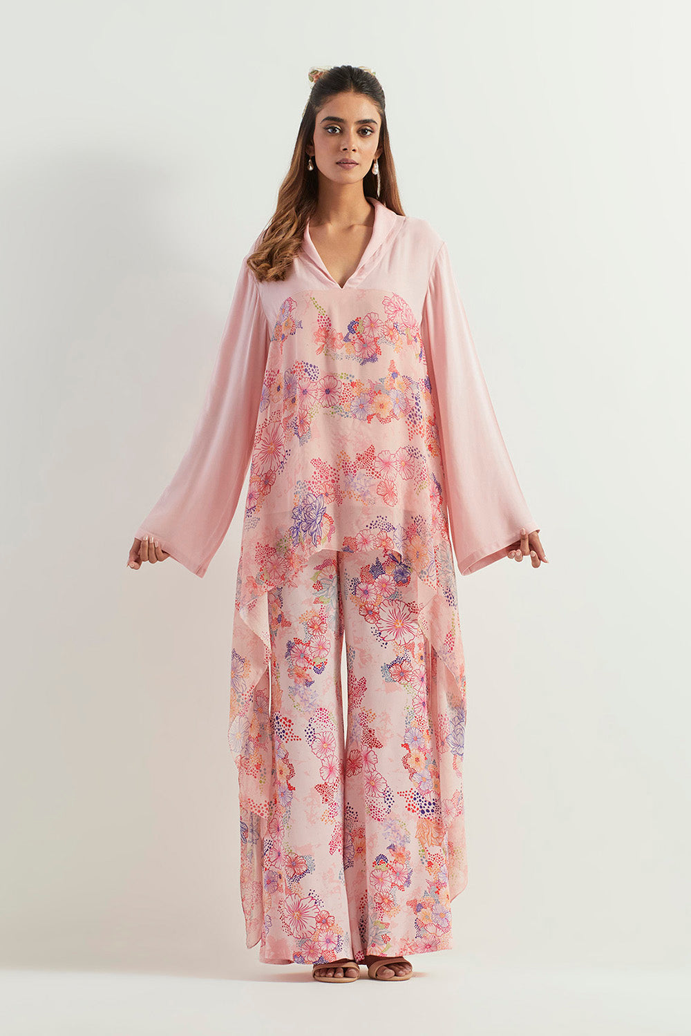 Multi Colour Tunic With Pants