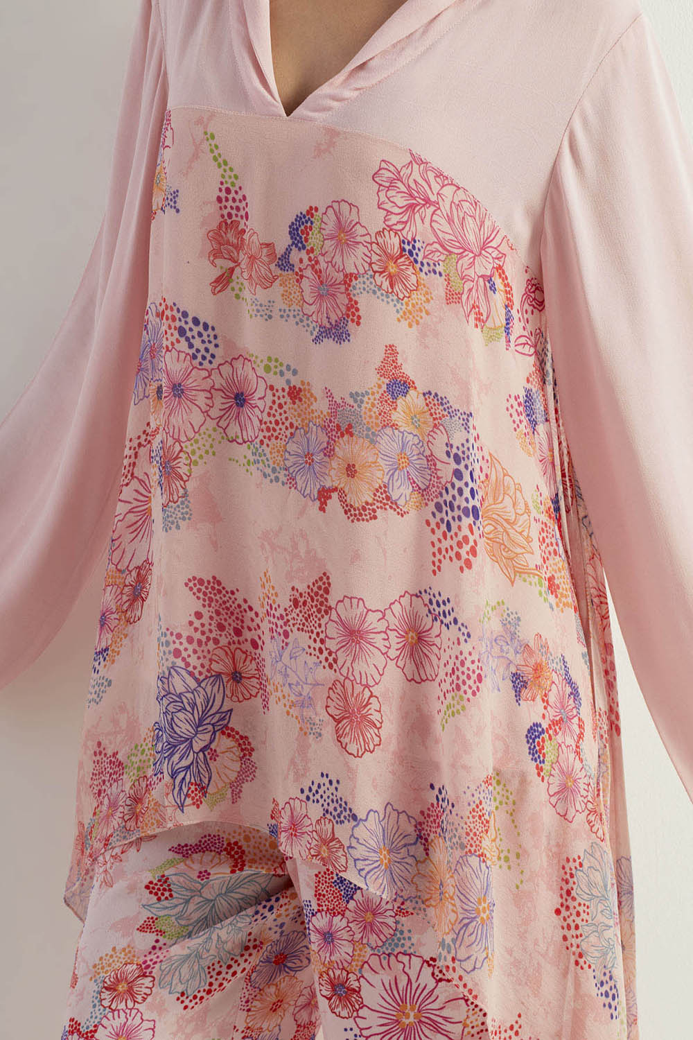 Multi Colour Tunic With Pants
