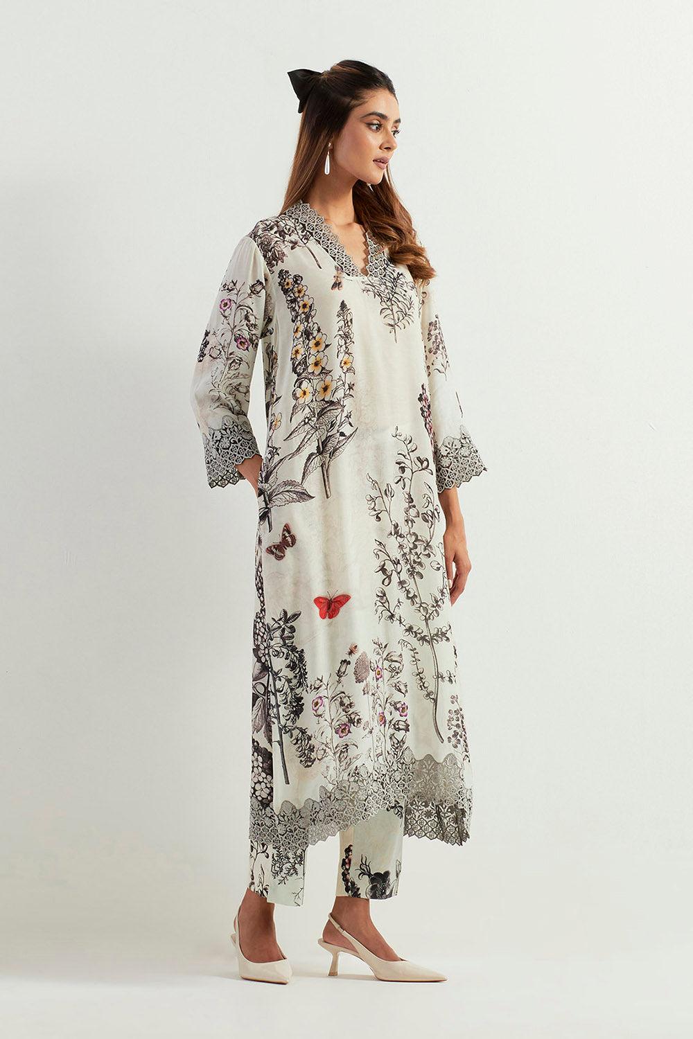 Multi Colour Tunic With Pants