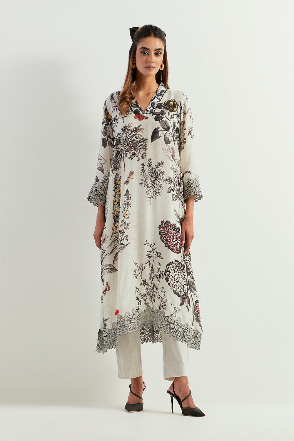 Multi Colour Tunic With Pants