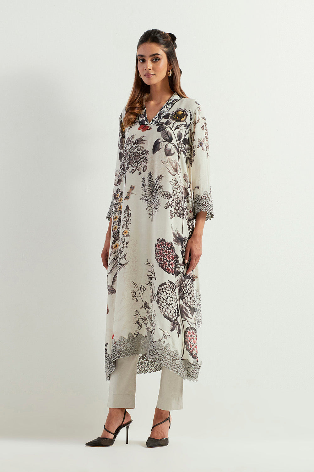 Multi Colour Tunic With Pants