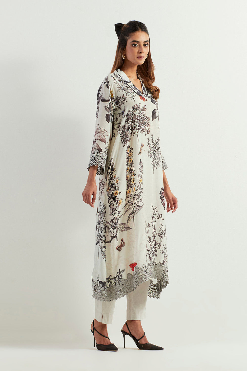 Multi Colour Tunic With Pants
