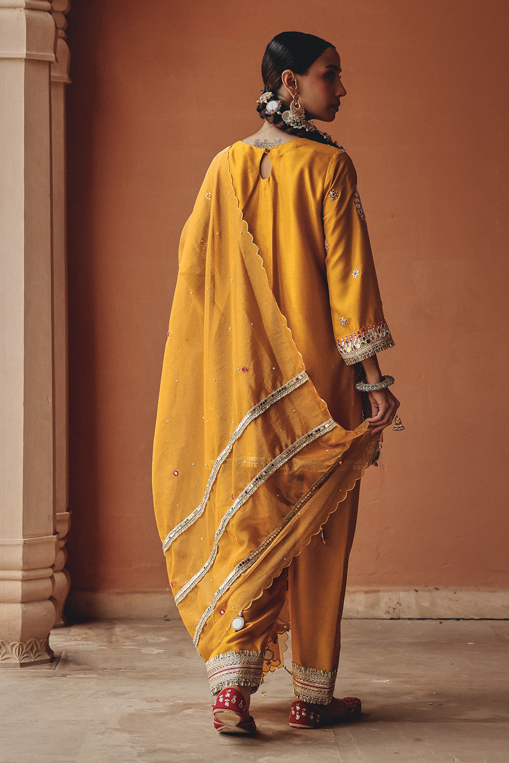 Mustard Gulzar Charm Set