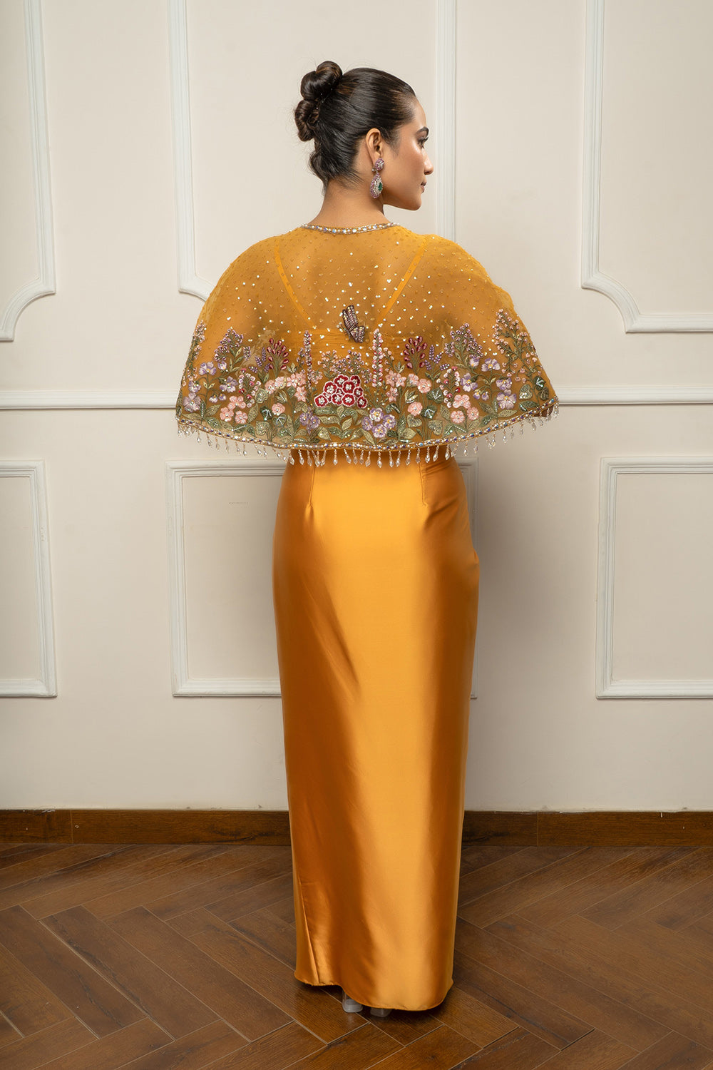Musturd Yellow Cape Set