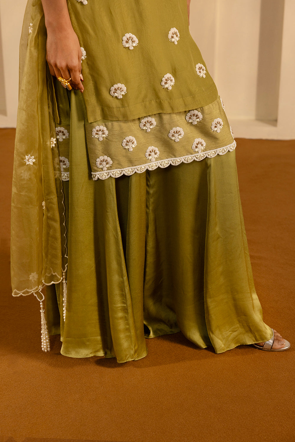Olive Sharara Set