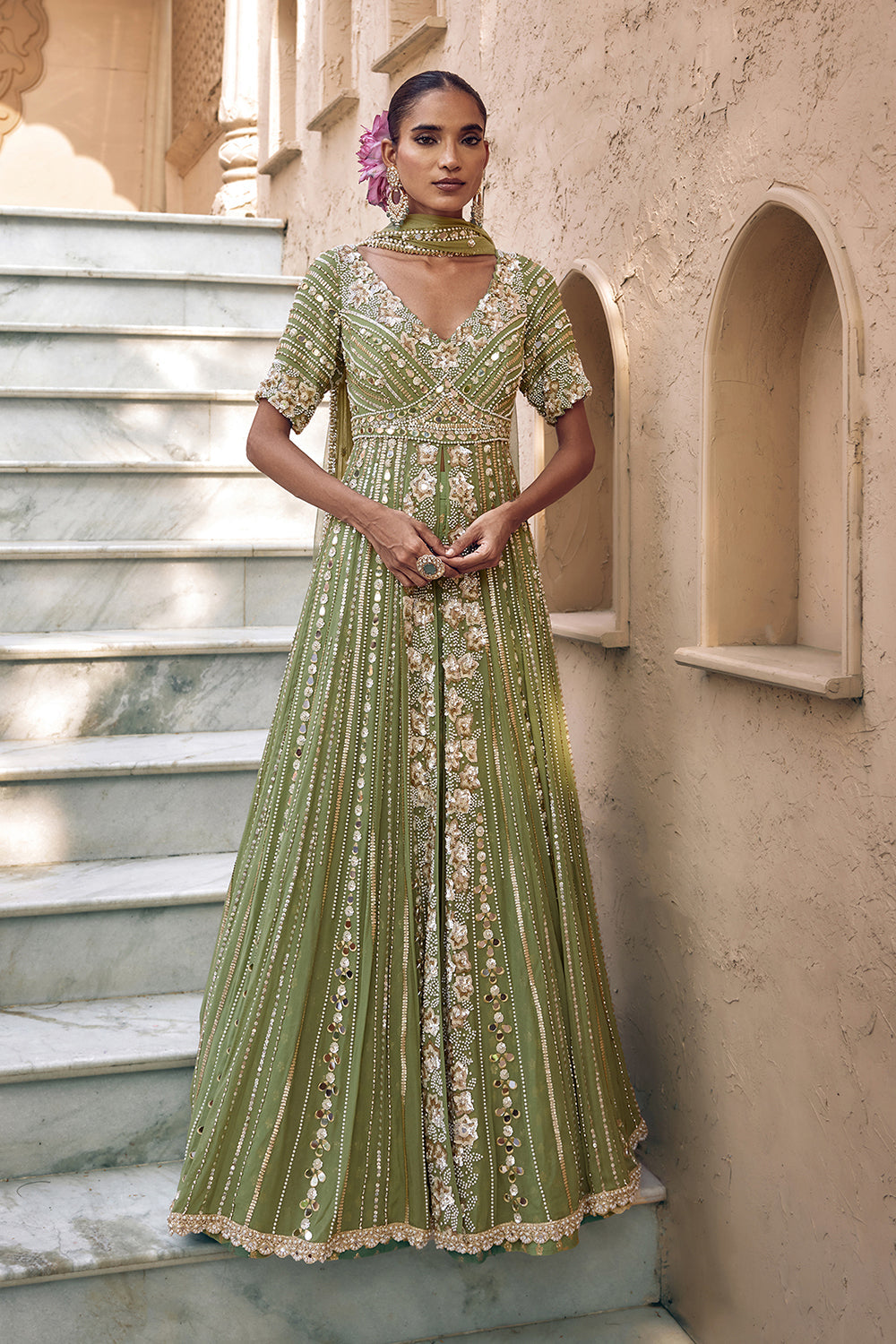 Padma Noor Anarkali Lehenga