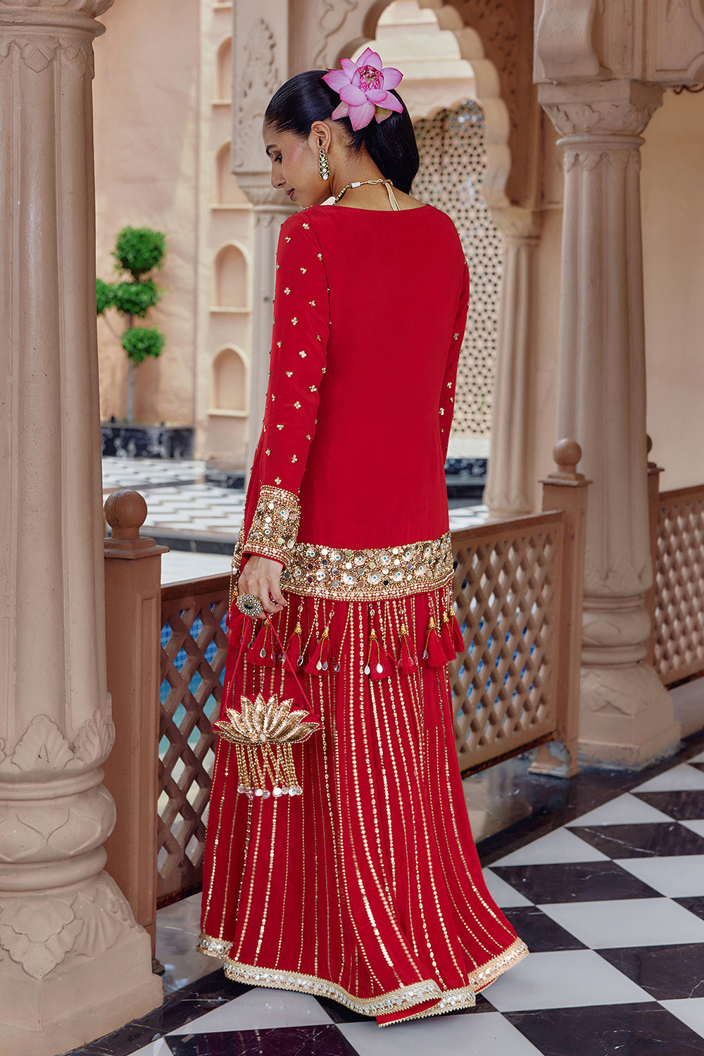 Padma Valli Sharara Set