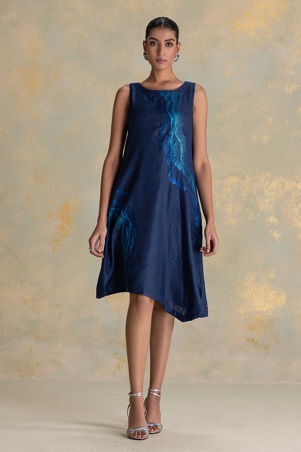 Peacock Veil Celine Dress