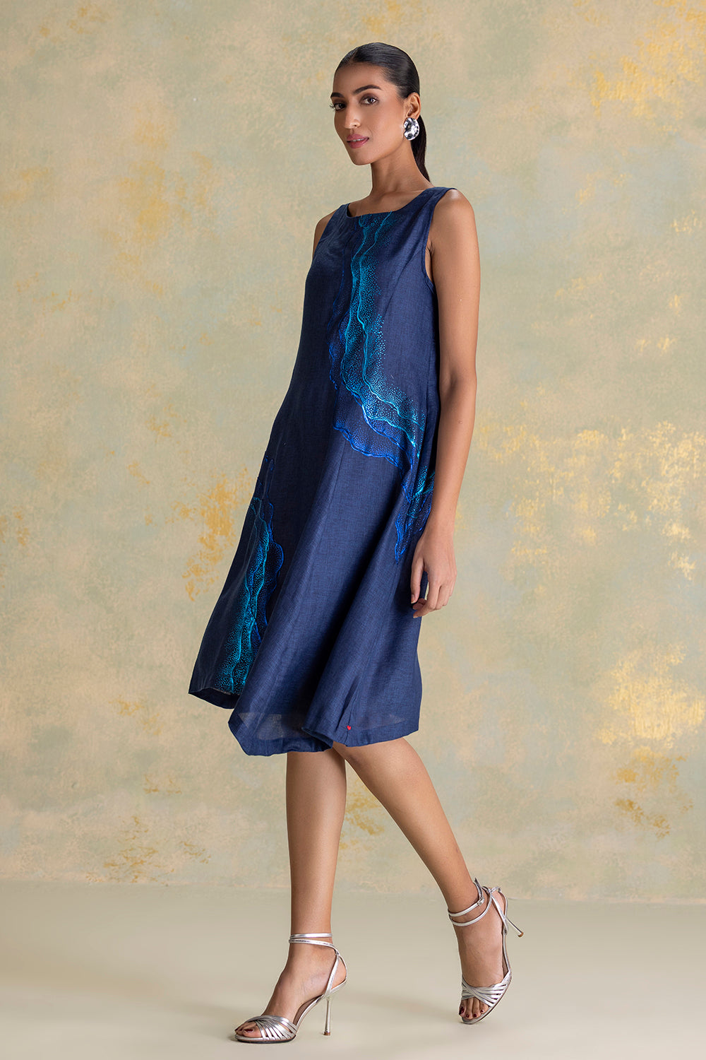 Peacock Veil Celine Dress