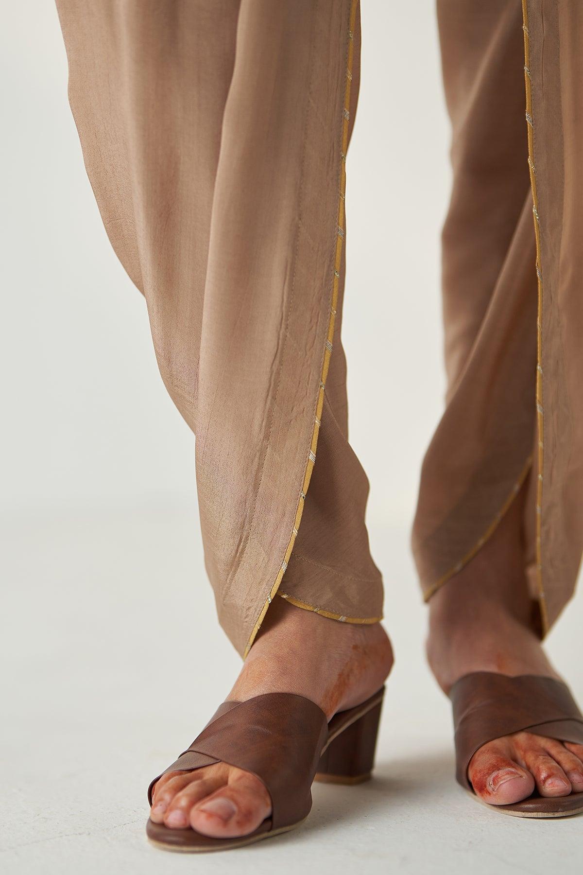 Pihu Fawn Tulip Pant Set