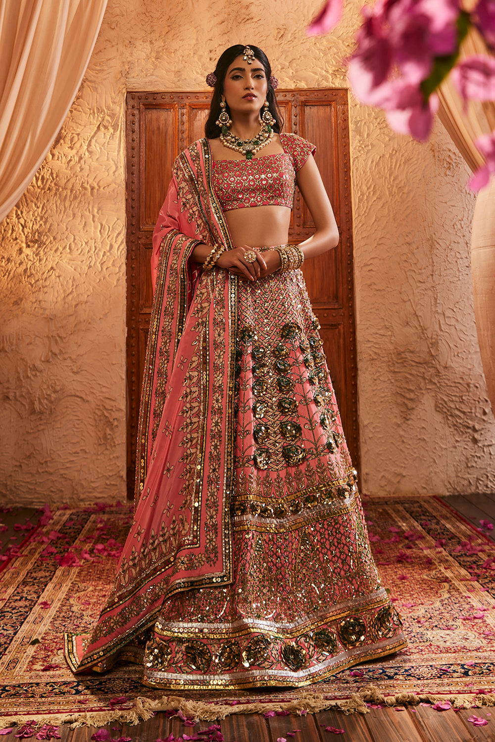 Pink Lehenga Set