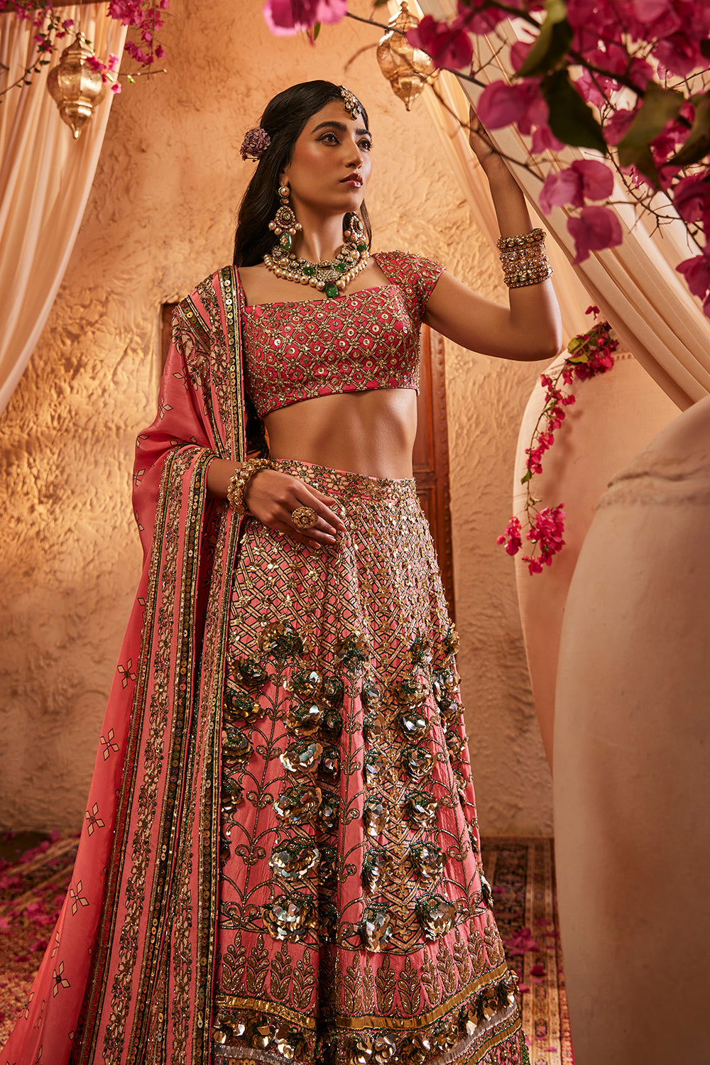 Pink Lehenga Set