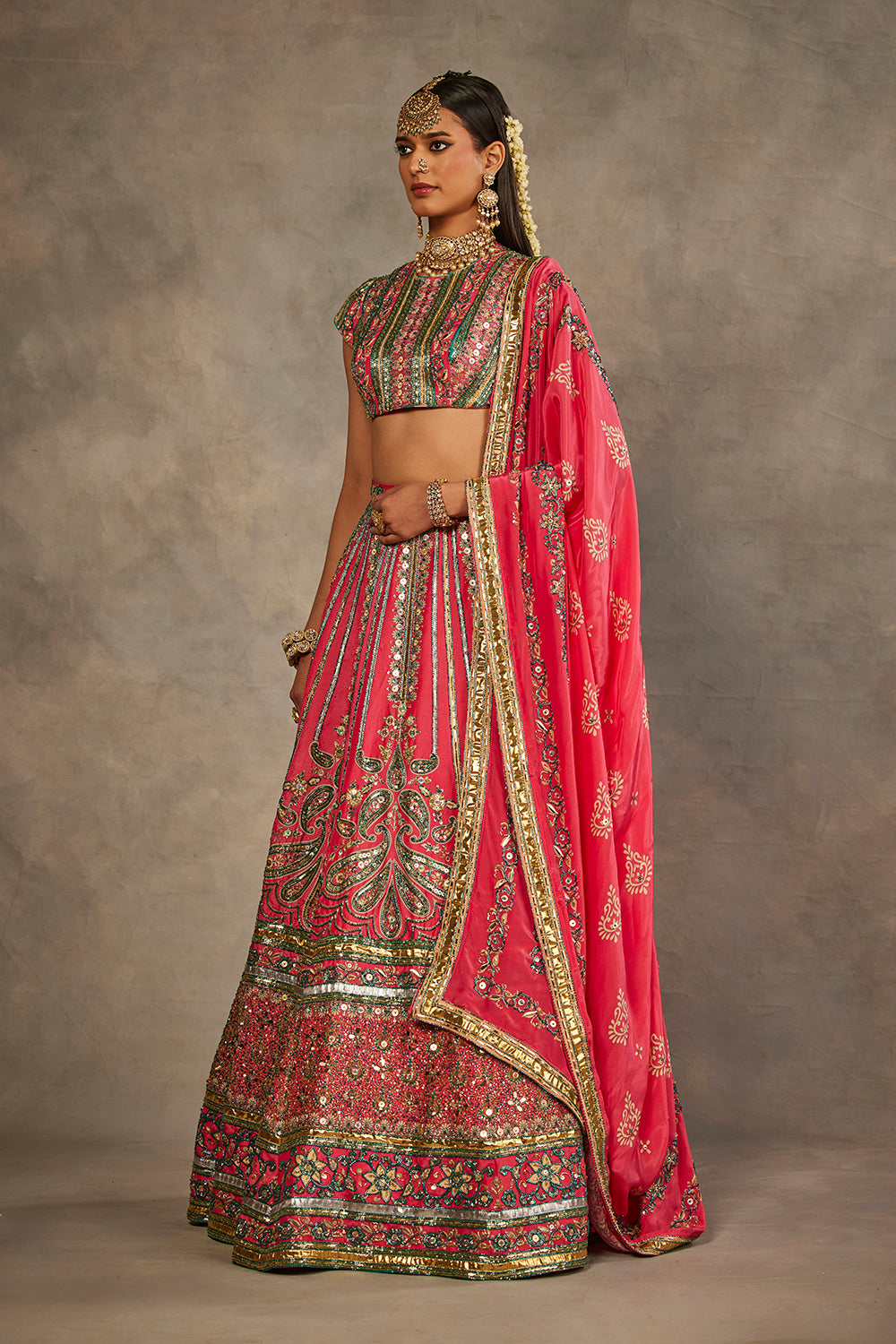 Pink Lehenga Set