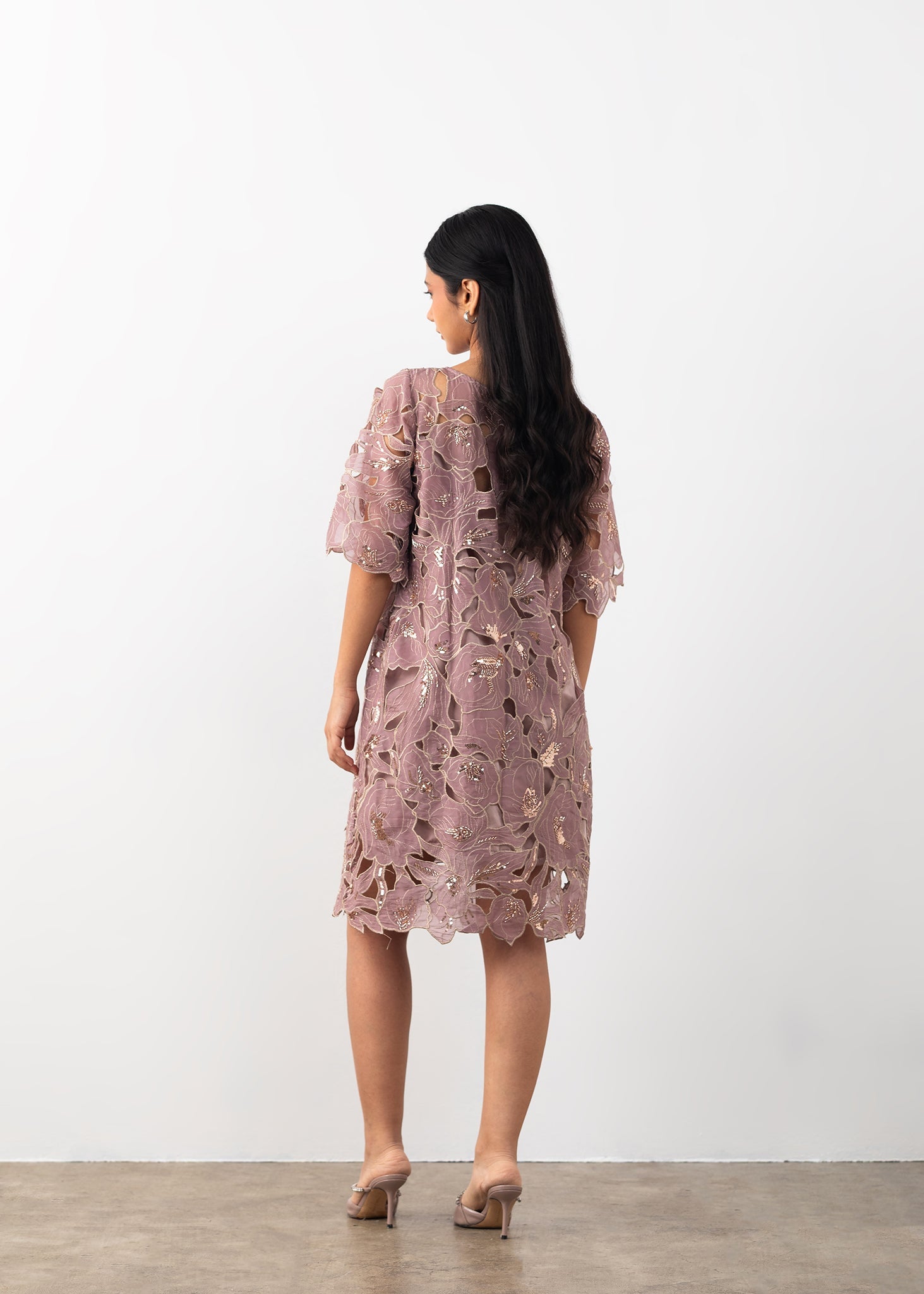 Cutwork Dress