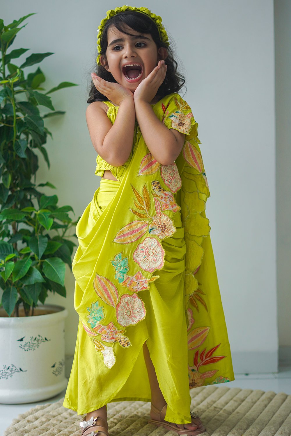 Poppin Saree