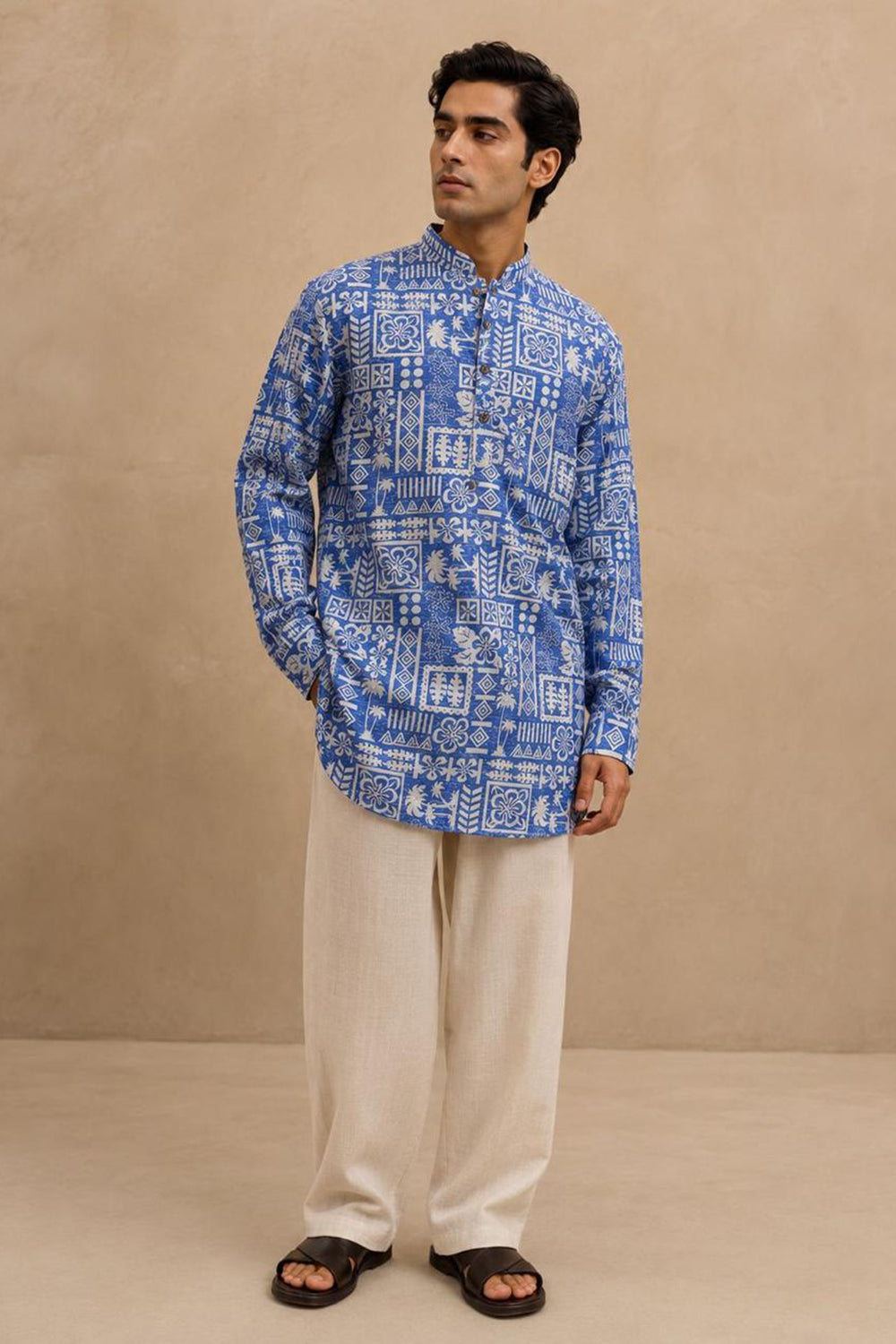 Powder Blue Kurta Pajama