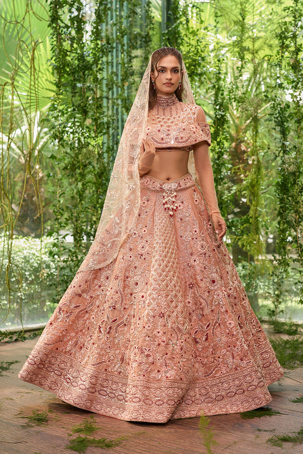 Prakriti Eclat - The Blooming Light Lehenga