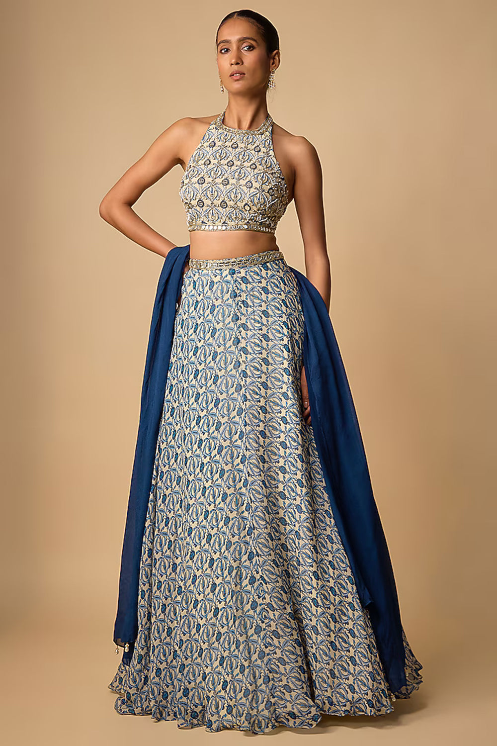 Printed Lehenga Set