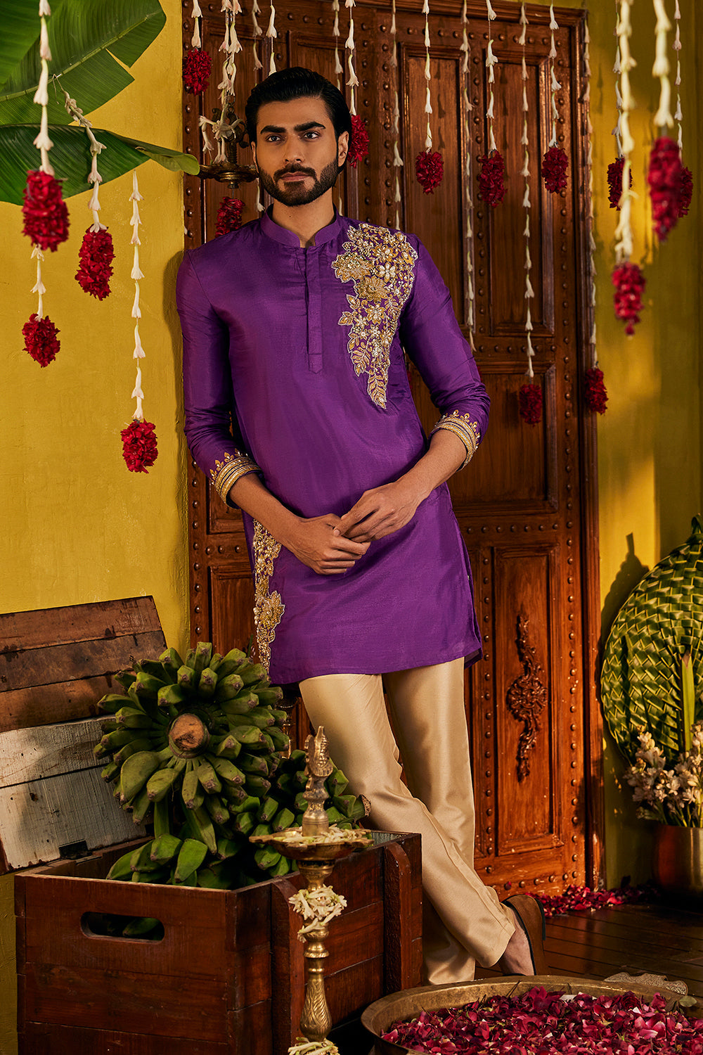 Purple Kurtas
